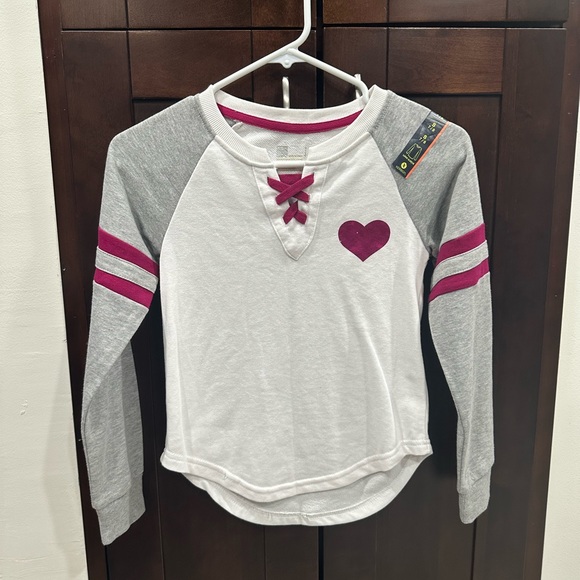 NWT 2 girls hoodie sweatshirts size small 7/8 - Picture 5 of 7